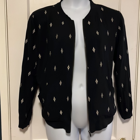 Mossimo Embroidered Bomber Jacket - Picture 2 of 7